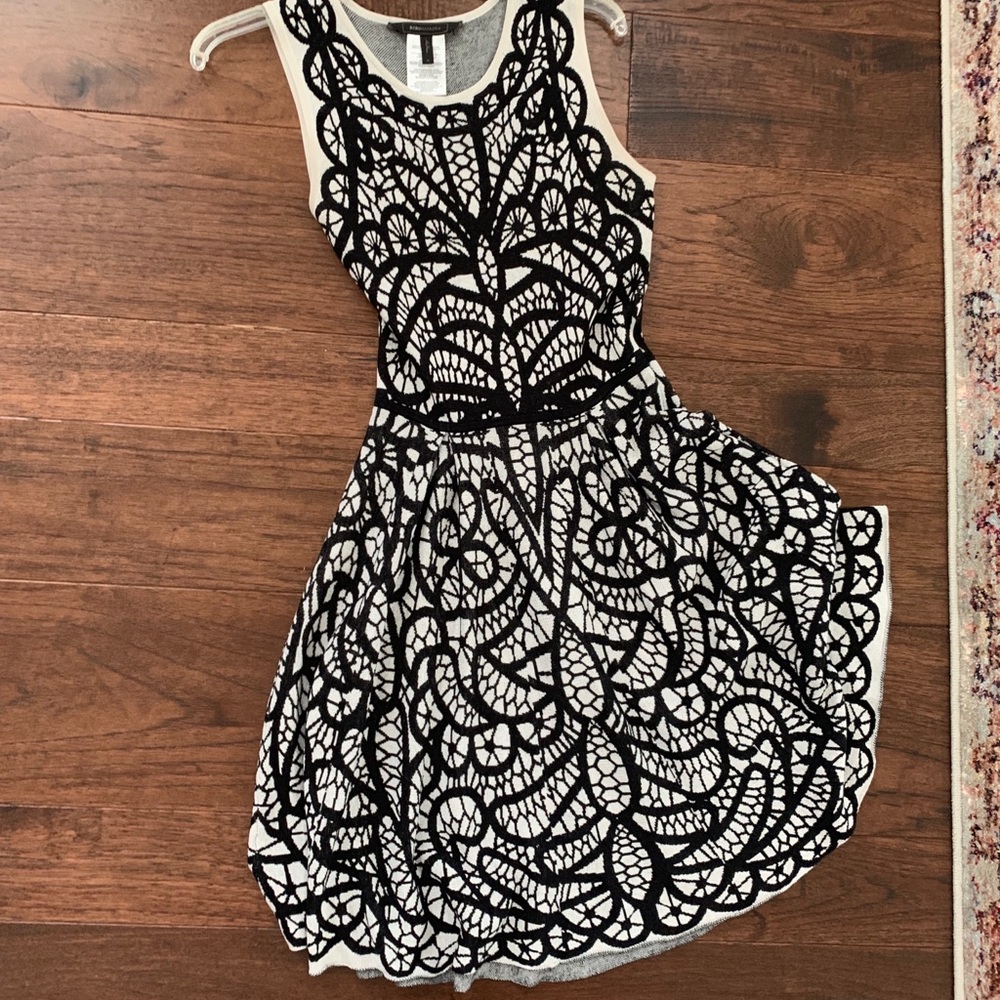 BCBG Printed Knit Dress